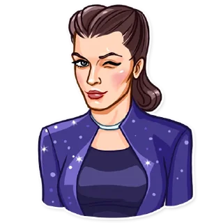 😉-Noir, Telegram Sticker