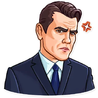 😡-Noir, Telegram Sticker