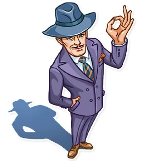 👌-Noir, Telegram Sticker