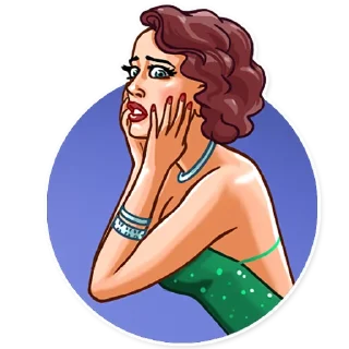 😨-Noir, Telegram Sticker