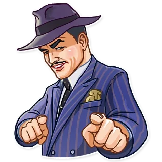 👊-Noir, Telegram Sticker