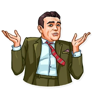 🤷‍♂️-Noir, Telegram Sticker