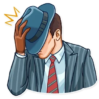 🤦‍♂️-Noir, Telegram Sticker