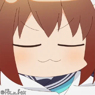 ☺️-@fix_x_fox Shikanoko p1, Telegram Sticker
