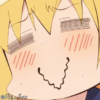 ☺️-@fix_x_fox Shikanoko p1, Telegram Sticker