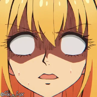 😳-@fix_x_fox Shikanoko p1, Telegram Sticker