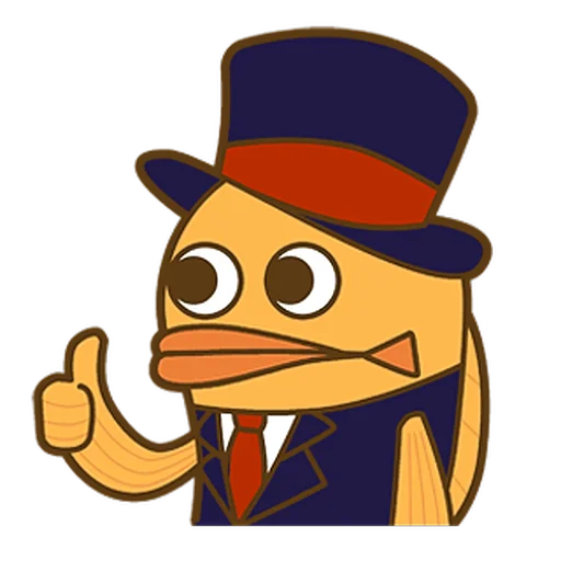 Nori the Koi Fish, telegram sticker