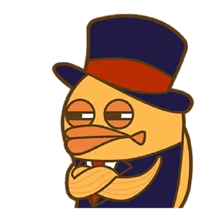 🤨-Nori the Koi Fish, Telegram Sticker
