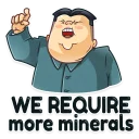 ☝-Kim Chen Yen, Telegram Sticker