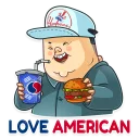 🍔-Kim Chen Yen, Telegram Sticker