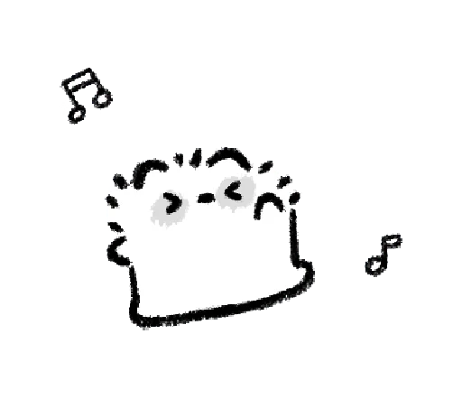 @gmoue! Happy happy Raccoon dog & egg, telegram sticker