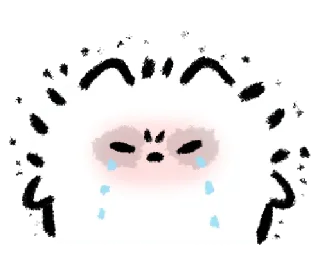 💬-@gmoue! Happy happy Raccoon dog & egg, Telegram Sticker