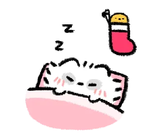 💬-@gmoue! Happy happy Raccoon dog & egg, Telegram Sticker