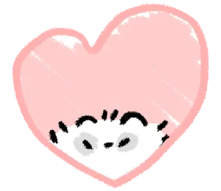 💬-@gmoue! Happy happy Raccoon dog & egg, Telegram Sticker