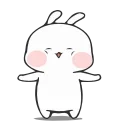 💃-Nuomi Rabbit 2 @tgsticker @farsisticker, Telegram Sticker