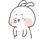 😷-Nuomi Rabbit 2 @tgsticker @farsisticker, Telegram Sticker