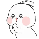 🤩-Nuomi Rabbit 2 @tgsticker @farsisticker, Telegram Sticker
