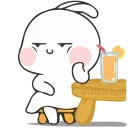 😏-Nuomi Rabbit 2 @tgsticker @farsisticker, Telegram Sticker