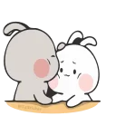 ☺️-Nuomi Rabbit 2 @tgsticker @farsisticker, Telegram Sticker
