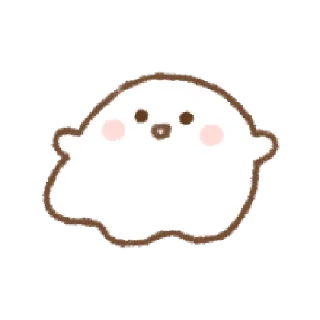 👻-    @honeybbearies ., Telegram Sticker