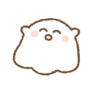 👻-    @honeybbearies ., Telegram Sticker