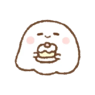 👻-    @honeybbearies ., Telegram Sticker
