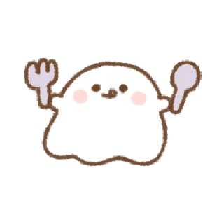 👻-    @honeybbearies ., Telegram Sticker