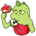 🔫-Obey Reptilians, Telegram Sticker