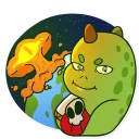 😏-Obey Reptilians, Telegram Sticker