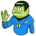 🖖-Obey Reptilians, Telegram Sticker