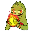 🌎-Obey Reptilians, Telegram Sticker
