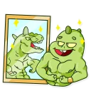 🏋-Obey Reptilians, Telegram Sticker