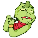 🙅-Obey Reptilians, Telegram Sticker