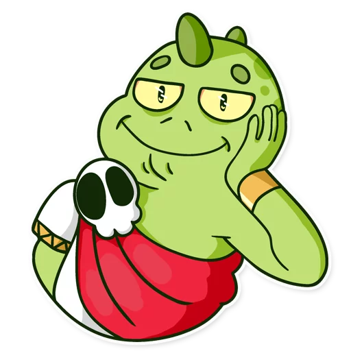Obey Reptilians, telegram sticker