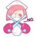 😷-Nurse Octopia, Telegram Sticker
