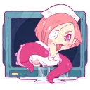 📺-Nurse Octopia, Telegram Sticker