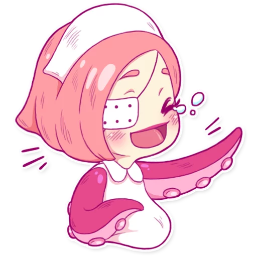 Nurse Octopia, telegram sticker