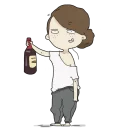 🍷-Oh This Life, Telegram Sticker