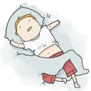 😴-Oh This Life, Telegram Sticker