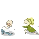 😱-Oh This Life, Telegram Sticker