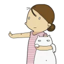 🖕-Oh This Life, Telegram Sticker