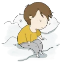😴-Oh This Life, Telegram Sticker