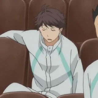 💗-Oikawa Toru by @anime_stickersidn, Telegram Sticker