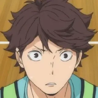 💗-Oikawa Toru by @anime_stickersidn, Telegram Sticker