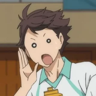 💗-Oikawa Toru by @anime_stickersidn, Telegram Sticker