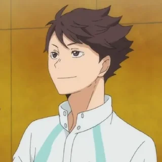 💗-Oikawa Toru by @anime_stickersidn, Telegram Sticker