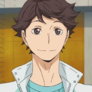 💗-Oikawa Toru by @anime_stickersidn, Telegram Sticker