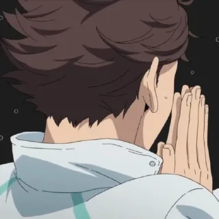 💗-Oikawa Toru by @anime_stickersidn, Telegram Sticker