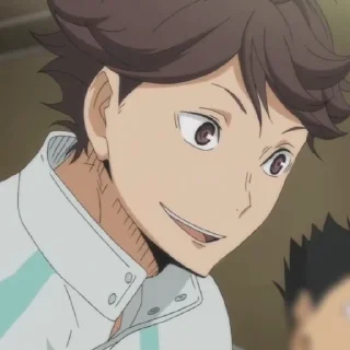 💗-Oikawa Toru by @anime_stickersidn, Telegram Sticker