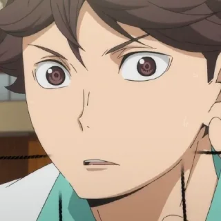 💗-Oikawa Toru by @anime_stickersidn, Telegram Sticker